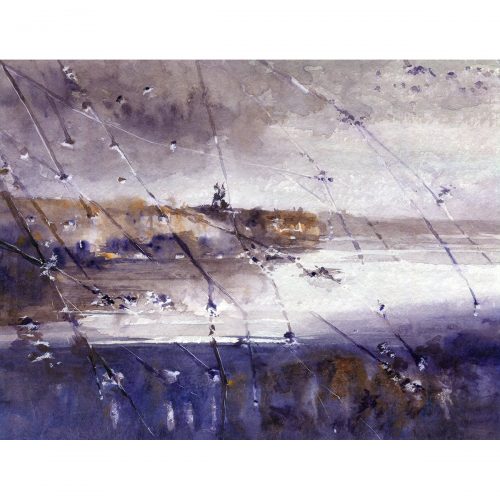 Rainy trip, episode 6 - watercolor 40x30 cm