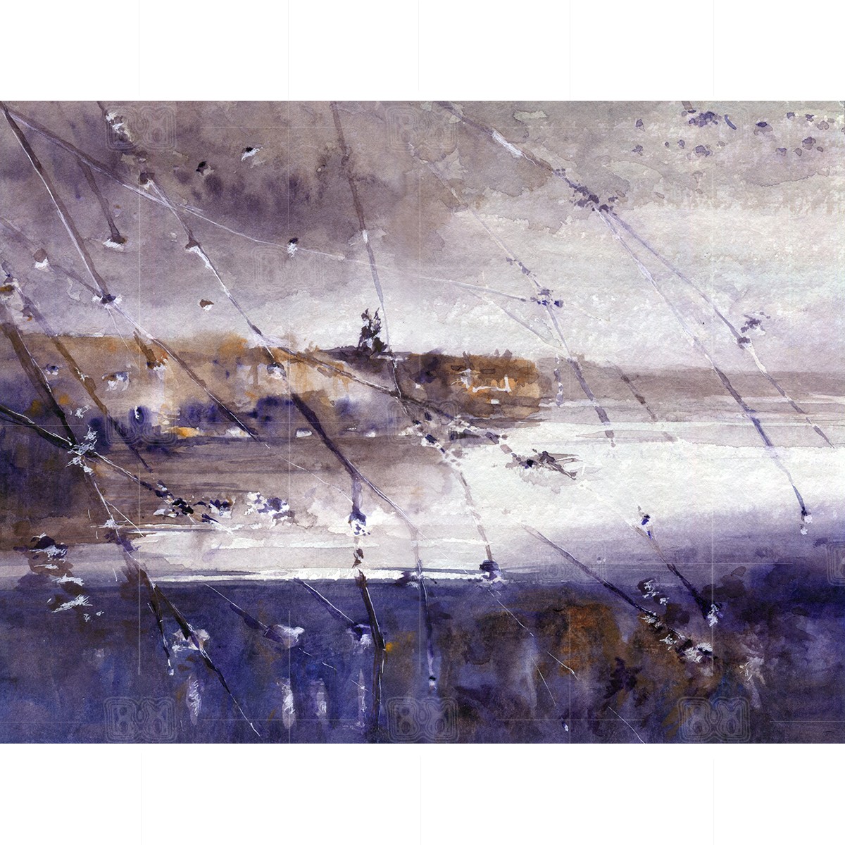 Rainy trip, episode 6 - watercolor 40x30 cm Rainy trip, episode 6 - watercolor 40x30 cm