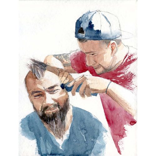 Jaro 2021, karanténa, Holičství - Spring 2021, quarantine, Barbering