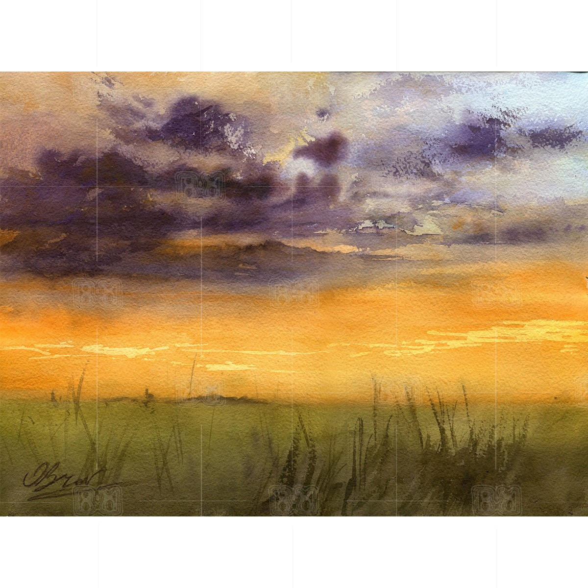 Time-to-relax- watelcolor original painting - Olga Brovchenko Time-to-relax- watelcolor original painting - Olga Brovchenko